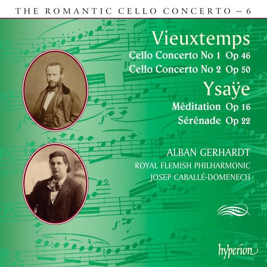 Royal Flemish Philharmonic / Gerhar - Vieuxtemps / Ysaye: The Romantic Ce (CD)