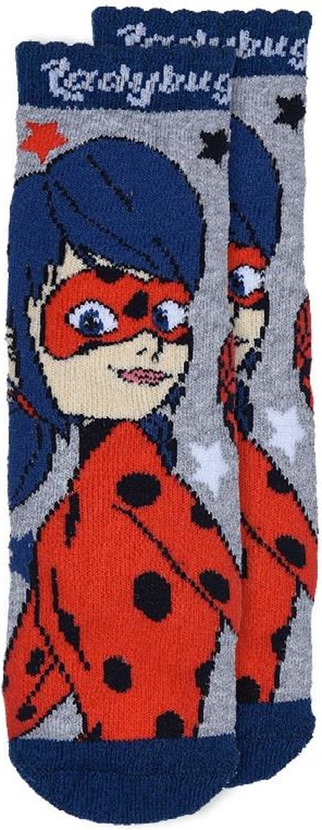 Miraculous ladybug - Badstof Antislip - maat 31-34