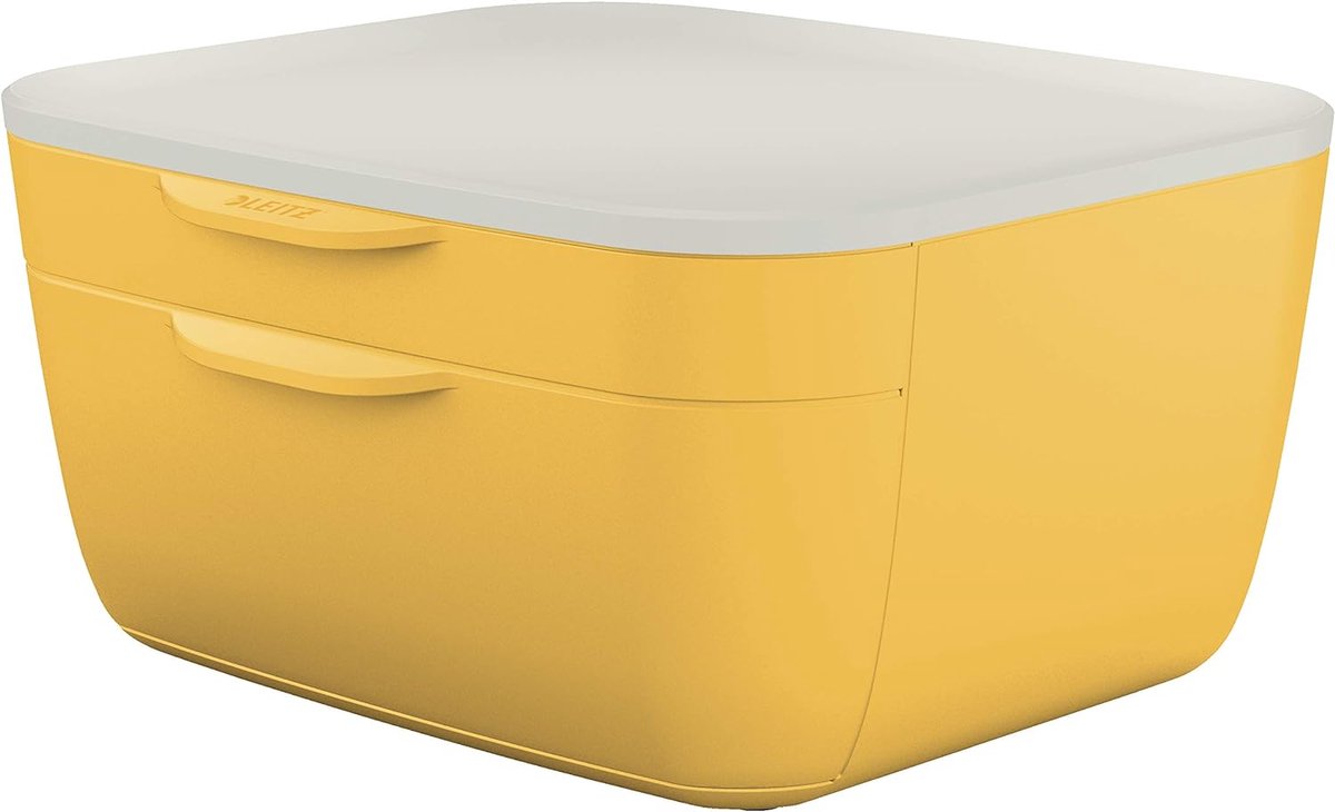 Ladeset met 2 vakken, Warm Geel, Cosy Series,