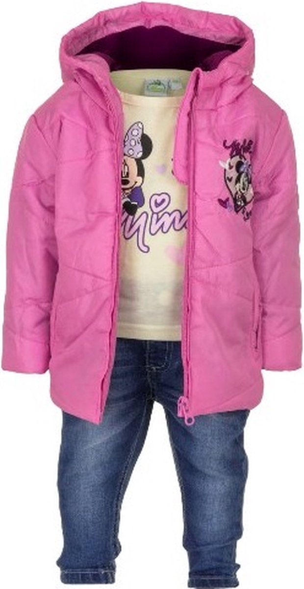 Disney Minnie Mouse -Kledingset van Minnie Mouse - maat 80