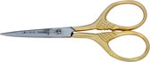 Belux Surgical Instruments / borduurschaartje 9cmscherpe punt | Naaischaar | Kado voor naaister | goudkleurig schaartje voor knippen draadjes 1+1 Gratis
