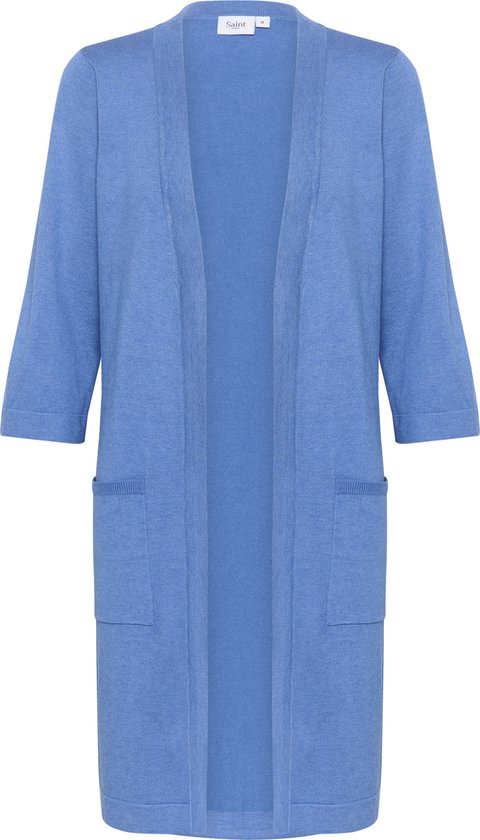 Marc O'Polo CARDIGAN LONGSLEEVE V-NECK - Vest - night sky/donkerblauw