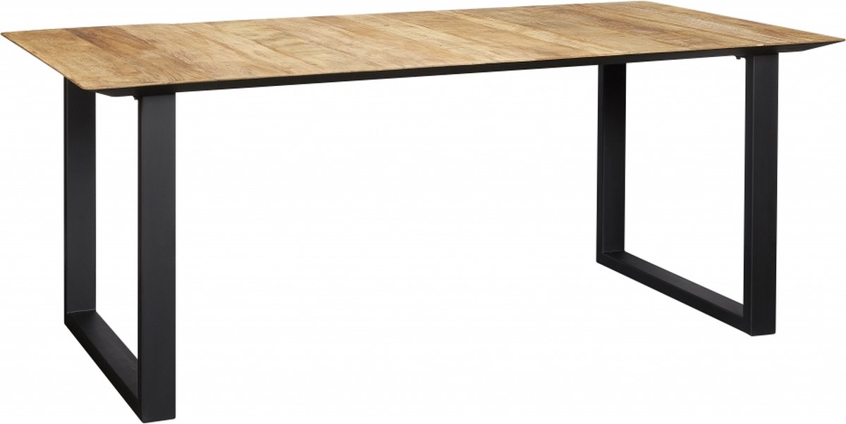 Woonexpress Eettafel Berta Hout Bruin 100 x 78 x 240 cm (BxHxD)