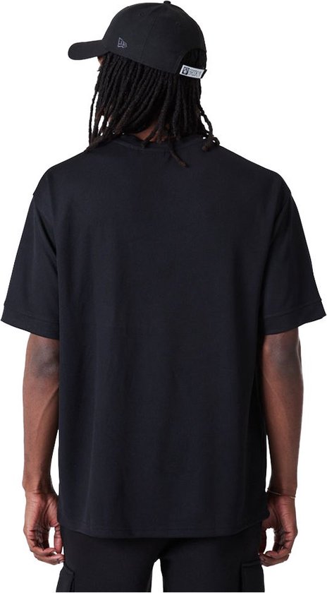 Men’s Short Sleeve T-Shirt New Era NBA MESH PANEL OS TEE CHIBU 60435481  Red (L)
