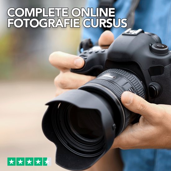 Foto: Complete online fotografie cursus 42 videolessen 20 hulpkaarten met begeleiding leer je camera cht kennen en zo mooiere foto s maken 