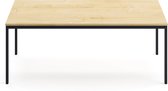 Furni24 Multifunctionele tafel, 160 x 80 cm, decor saffier eiken/antraciet