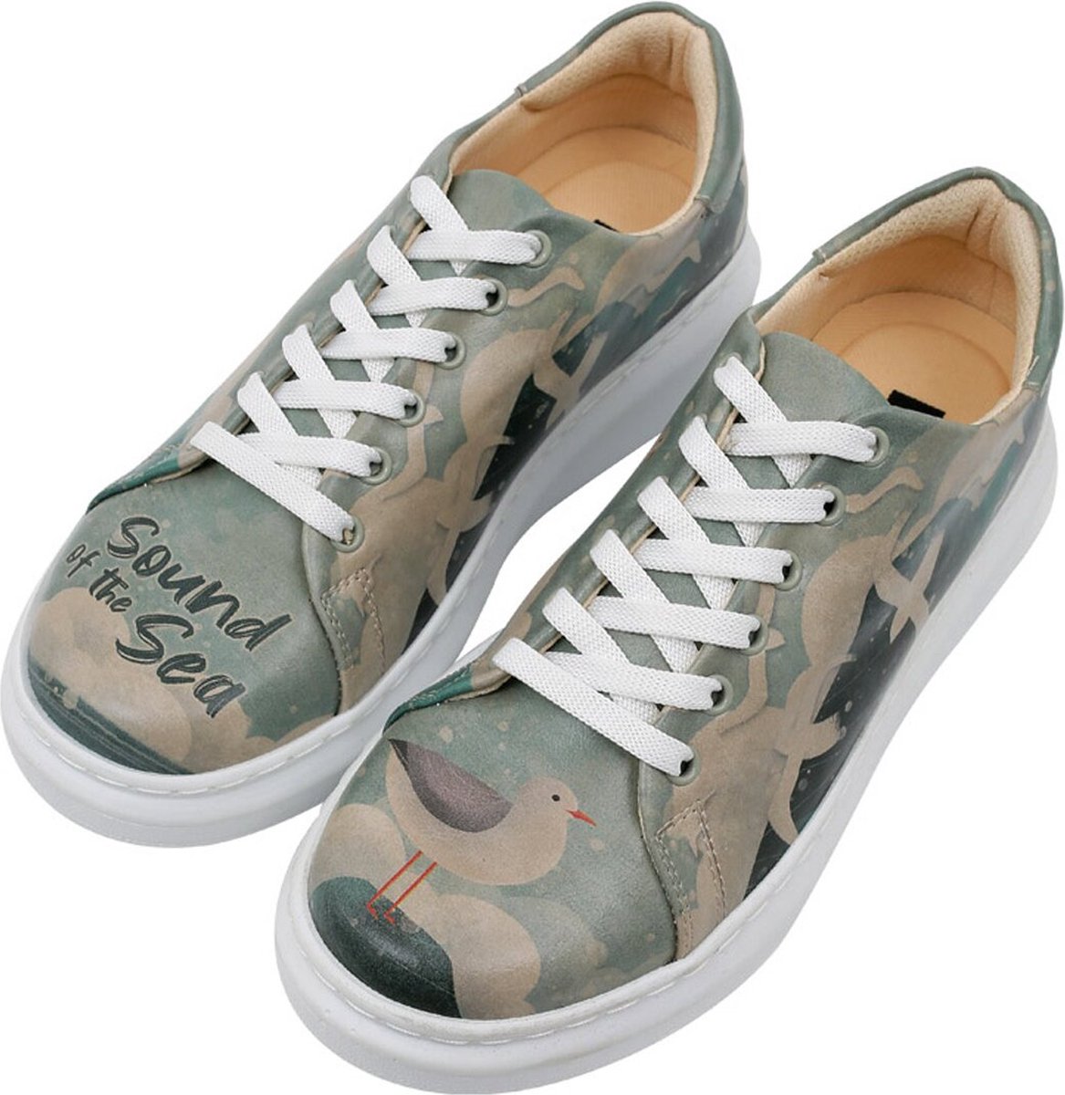 DOGO Myra Dames Sneakers - Sound of the Sea 36
