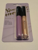 Eye-liner Max & More Sparkle Me Gold Glitter & Soft Lilac.