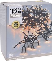 Clusterverlichting 1152 LED - 8.5m - extra warm wit - dimbaar - voor binnen en buiten - Luksus