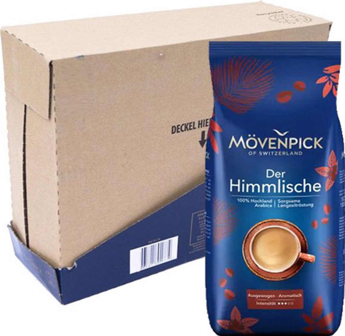 Goedkoopste Mövenpick Der Himmlische Koffiebonen 6 x 1 kilo