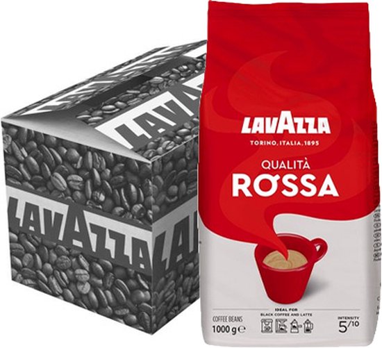 Lavazza Qualita Rossa Koffiebonen - 6 x 1 KG