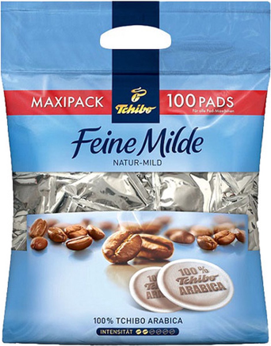 Goedkoopste Tchibo Feine Milde Koffiepads - 8 x 100 stuks