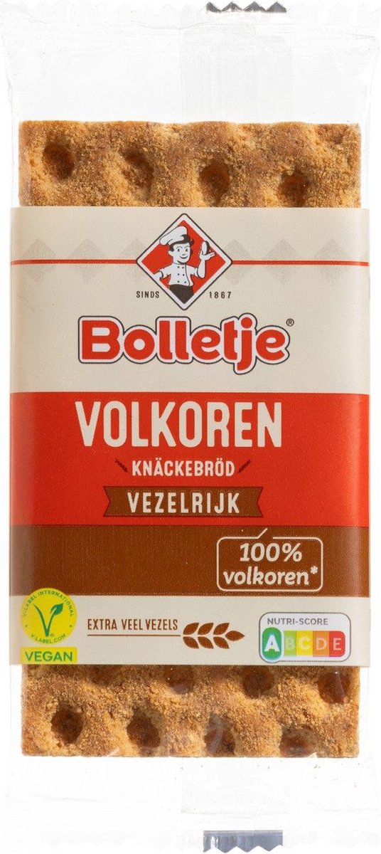 Bolletje Knäckebröd volkoren mono 72 stuks x 15 gram — cadeau in Cadeau-ideeën - foto 2