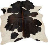 Koeienhuid vloerkleed Zwart Wit | dikke kwaliteit koeienkleed | Ecologisch gelooide koeienvellen | Uniek gefotografeerde koeienhuiden