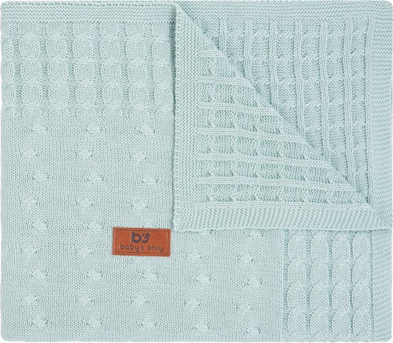 Baby's Only Ledikantdeken Cable - mint