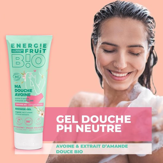 ENERGIE FRUIT Gel Douche pH Neutre Certifié BIO par Ecocert