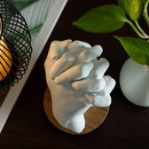 3D gipsafdruk voor 1 tot 2 handen - Handafdruk in gips - Bodycasting set - Voor 1 volwassene of 2 kinderen - pH-neutraal en huidvriendelijk