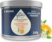 Glade Bougie Parfumée Aromathérapie Pure Happiness 260 gr