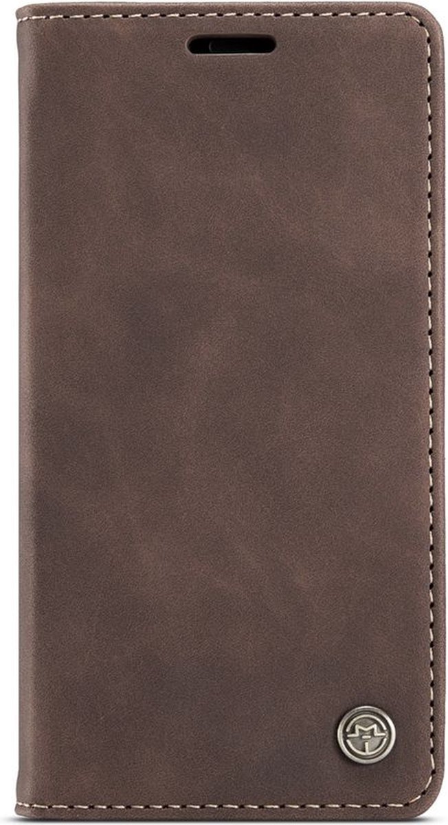 CaseMe book case - Apple iPhone 15 Plus - Bruin