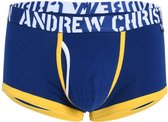 Andrew Christian Fly Tagless Boxer w/ ALMOST NAKED® Navy - MAAT S - Heren Ondergoed - Boxershort voor Man - Mannen Boxershort