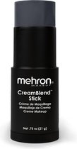 Mehron - CreamBlend Stick - Schmink - Monster grijs