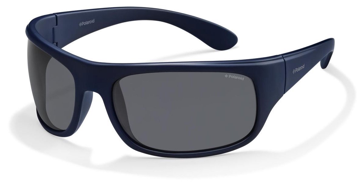 Polaroid® Onbreekbare Zonnebril Steelblue - Lichtgewicht Polariserende Sportzonnebril UV-bescherming