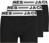 JACK&JONES JUNIOR SENSE 3 Pack Jongens Onderbroek - Maat 128