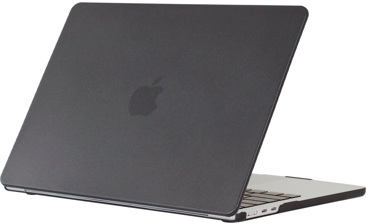 Mobigear Laptophoes geschikt voor Dunne Apple MacBook Air 15 Inch (2023-2025) Hoes Hardshell Laptopcover MacBook Case | Mobigear Ultra Thin - Zwart - Model A2941 / A3114 / A3241