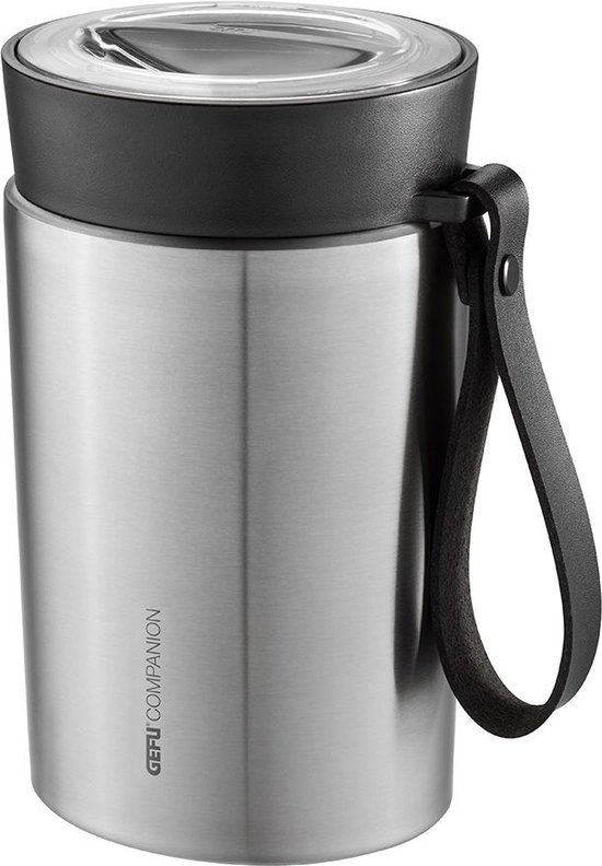 Thermos lunchbox met 2 compartimenten, 500 ml, RVS, 20 jaar garantie