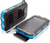 Solar world - banque d'alimentation avec panneau solaire - adapté pour iPhone - adapté pour Samsung - énergie solaire - 10000mah - banques d'alimentation - paquet d'urgence - solaire -