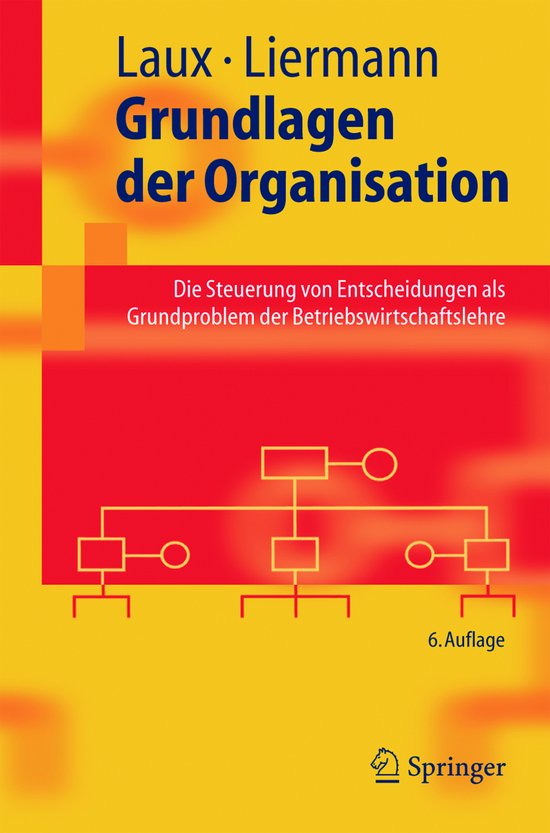 Grundlagen der Organisation - cover