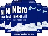 Nibro Textile blanc - 5 pièces - Pack économique