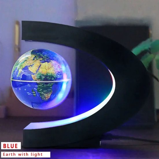Globe LED flottant - Lampe - Magnétique - Lampe de nuit - Globe - Lumière  LED - Cadeau... | bol.com
