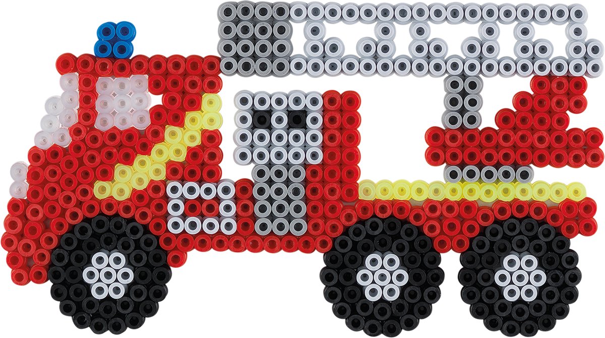 Hama Strijkkralenset ‘Brandweer’ – 2000 multicolor kralen — afbeelding 4