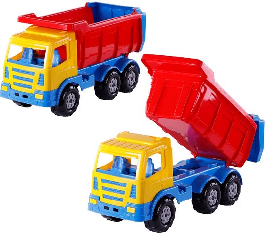 Polesie Kiepwagen XXL - 67 cm - Grote Vrachtwagen van Polesie — afbeelding 2