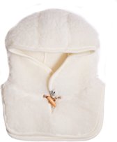 Alwero Balaclava button Hoodik Naturel 2-4 year