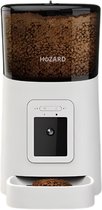 Hozard® Smart Pet Feeder - Voerautomaat - 1080P Camera - App - Voerbak Hond - Voerdispenser Kat - 6L - Wit