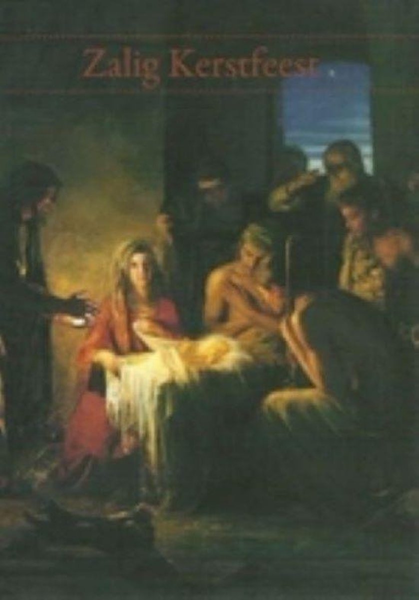 Ansichtkaarten Zalig Kerstfeest 25 stuks.