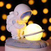 Nachtlampje - Kinderlampje - Luxe lamp - Ruimte Thema - LED - Blauw