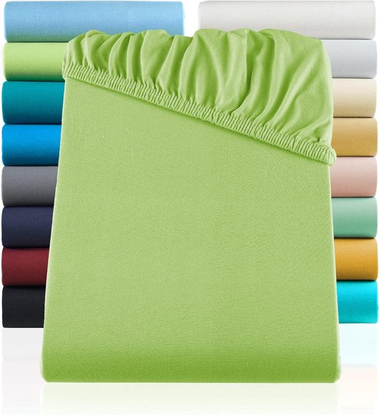 hoeslaken, 100% katoen, Cotton Soft and Cozy Fitted Sheet- 200x220 cm