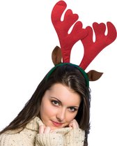 Funny Fashion Rendier kerst verkleed diadeem met oren