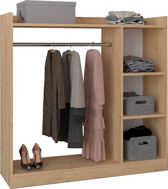 Trendteam - Groene - Houten - Muur - Hal - Kledingrekken kopen