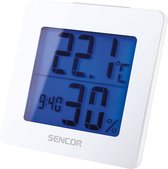 Sencor SWS 1500B digitaal weerstation - Batterij/Accu - Wit - LCD-display - binnentemperatuur - luchtvochtigheid