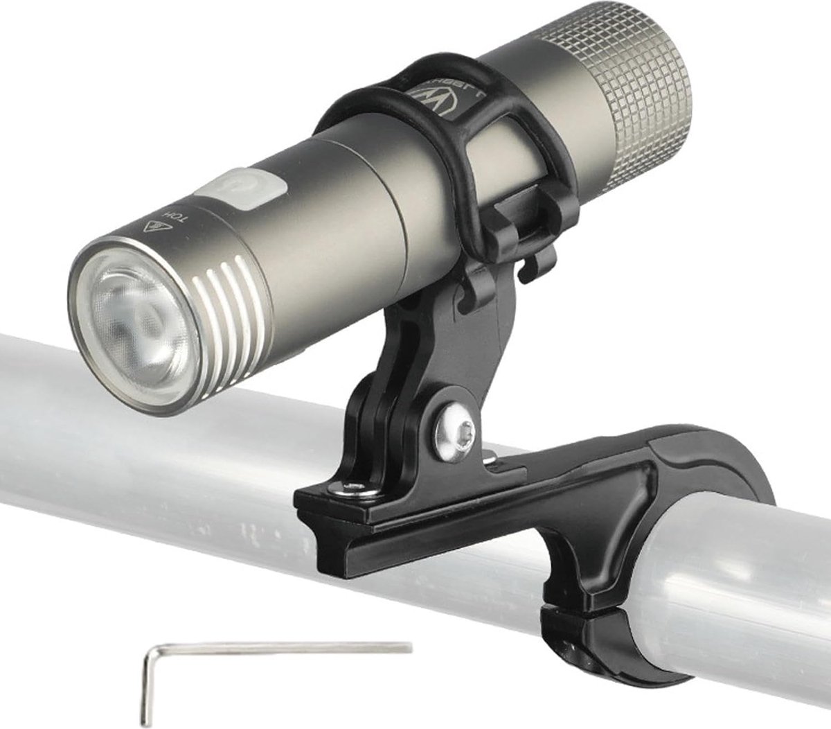 Fiets Zaklamp Mount Houder | Stuurlamp Houder Universele Fietskoplamp Houder - Stuurlamphouder, antislip stuurlamphouder voor motorfiets, fiets