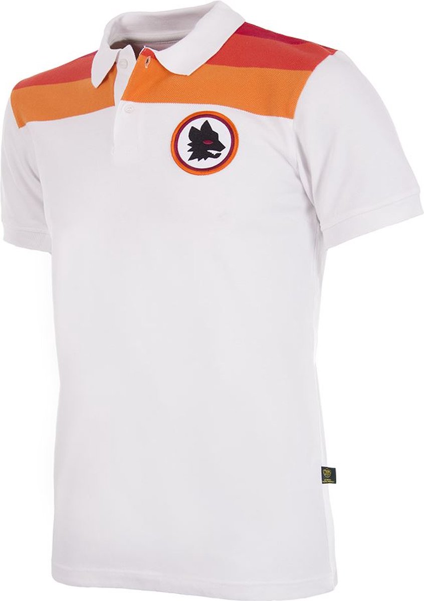 COPA - AS Roma Away Polo - L - Wit