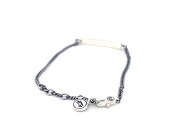 Chevillère BtB 901 L logo essentiel en argent 925