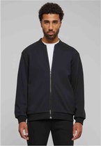 Urban Classics - Cozy College jacket Sweater/trui met rits - L - Zwart