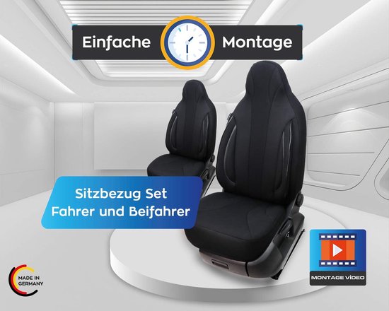 Bremer Sitzbezüge Schonbezüge Pilotsitze für Camper FIAT Ducato 829 Beige ab 72,22 € | Preisvergleich bei