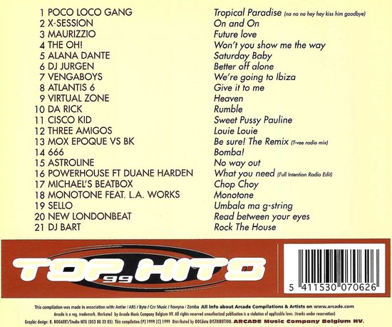 Top Hits 99, Vol. 3