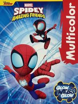 Livre de coloriage multicolore - Disney Junior - Marvel Spidey et ses incroyables Friends